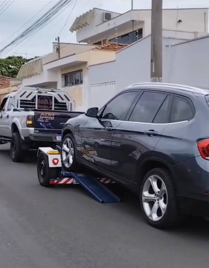 Guincho asa delta ADN — transporte programado Rio Claro